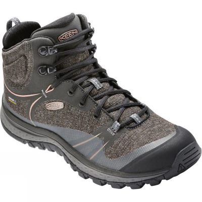 Botas Keen Terradora Waterproof Mujer - Marrones - Chile ACQ129785